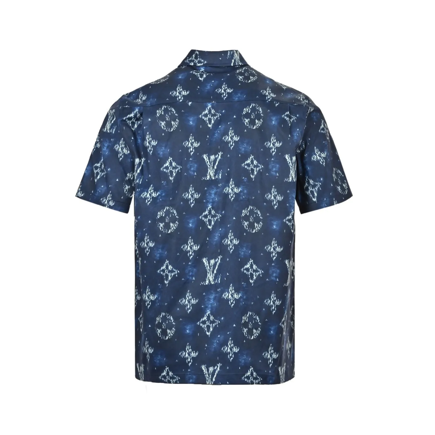 Louis Vuitton/Louis Vuitton 25ss old flower all-over print rendering suit short-sleeved shirt